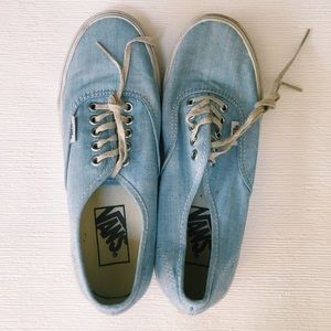 Light blue vans